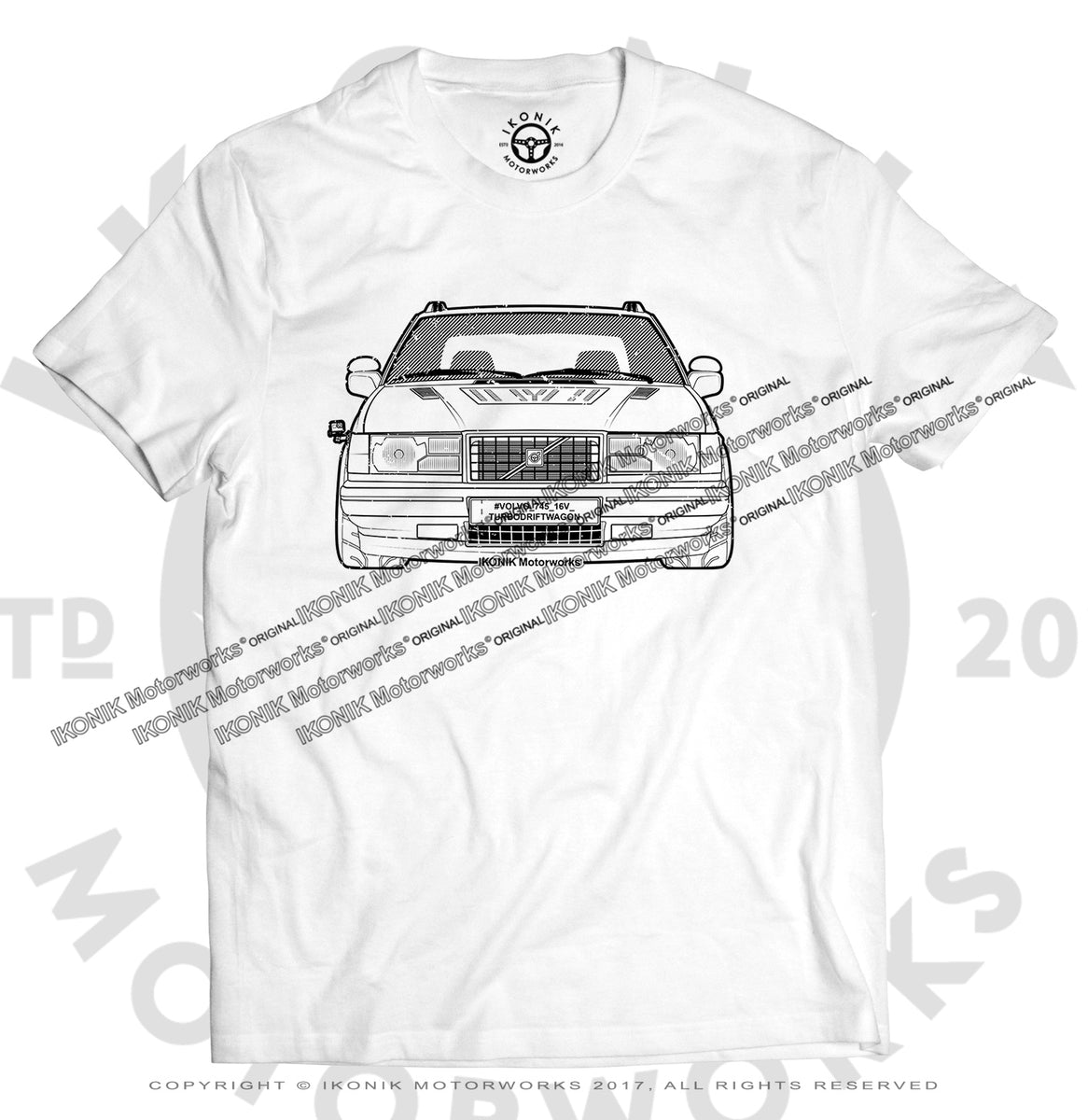 Volvo 700s Series Influencer volvo_745_16v_turbodriftwagon Tee