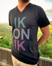 Ikonik Motorworks V-Neck Retro Ikonik Branded T-Shirt