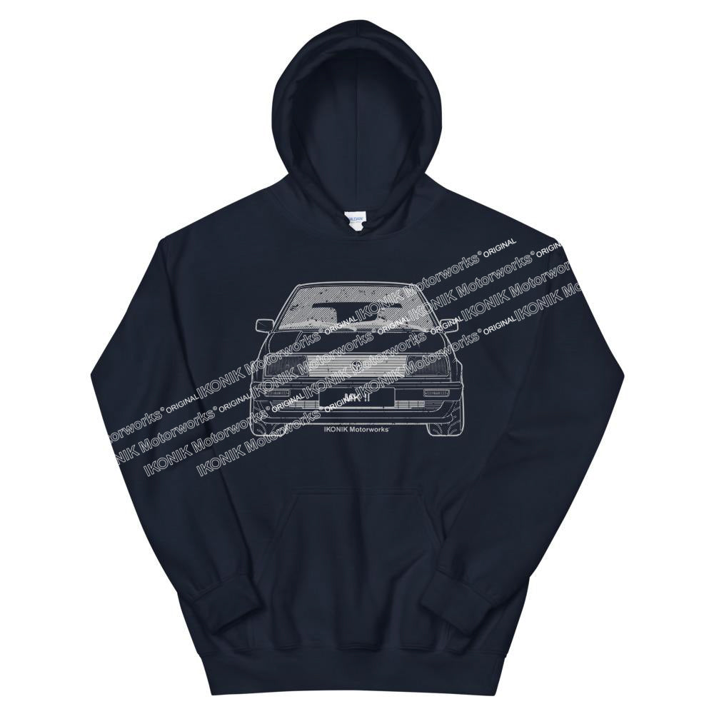 Ikonik Motorworks VW Jetta MK2 Series Tribute Hoodie