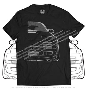 Mazda Rotary RX-7 FC Front and Back Classic Tee