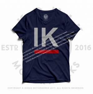 Ikonik Motorworks IK V-Neck Branded T-Shirt